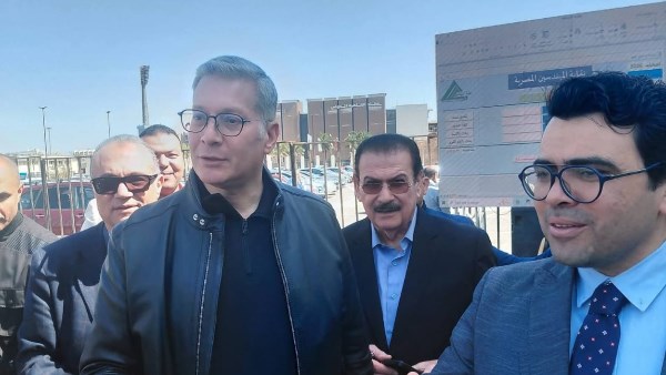 وزير الري بصحبة المهندس أحمد فوزي رئيس لجنة انتخابات القاهرة 