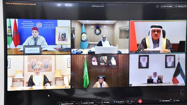 اجتماع وزير الخارجية المغربي ووزراء دول مجلس التعاون 