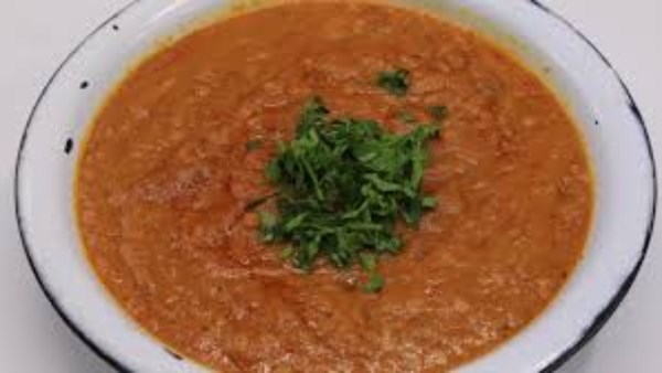 فول بالخضار المشوي 