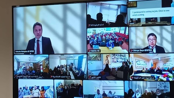 تدريب مباشر مع اليابان