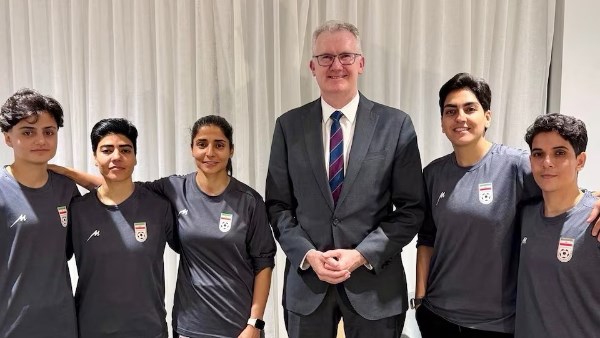 لاعبات من منتخب إيران