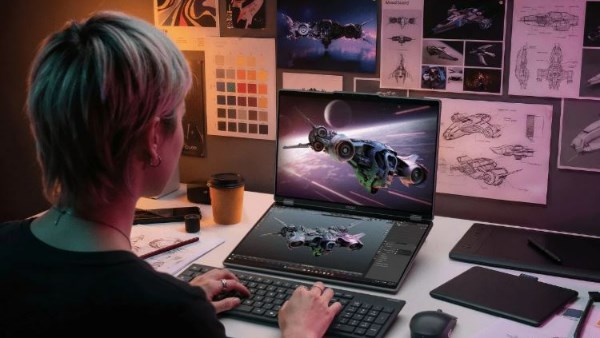  جهاز Yoga Book Pro 3D Concept