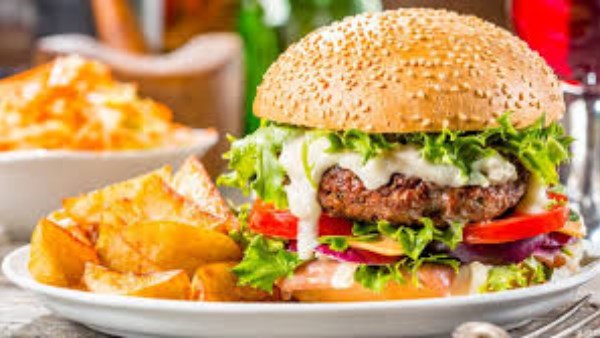 برجر منزلي مطور 