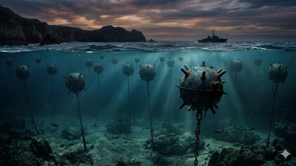 الألغام البحرية