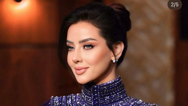 رضوى الشربينى تخطف الانظار بجمالها بقفطان بنفسجى