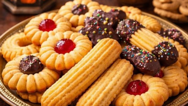 طريقة عمل بسكويت العيد 