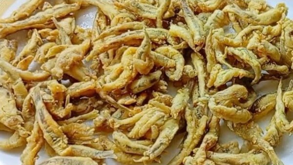 اسرار البسارية المقلية المقرمشة 