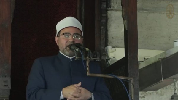 مدير الجامع الأزهر في خطبة عيد الفطر