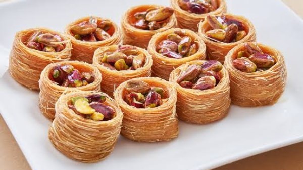 طريقة عمل كنافة أساور