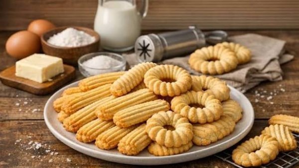 طريقة عمل بسكويت النشادر بالكيلو