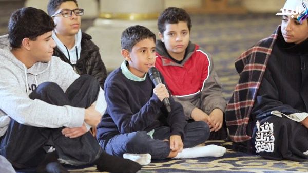 سؤال الطفل عمر