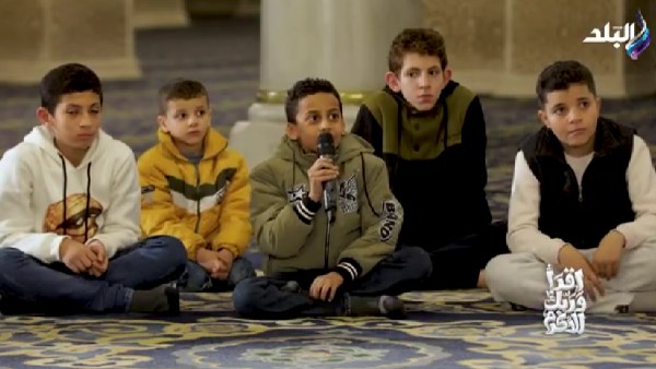 سؤال الطفل مازن