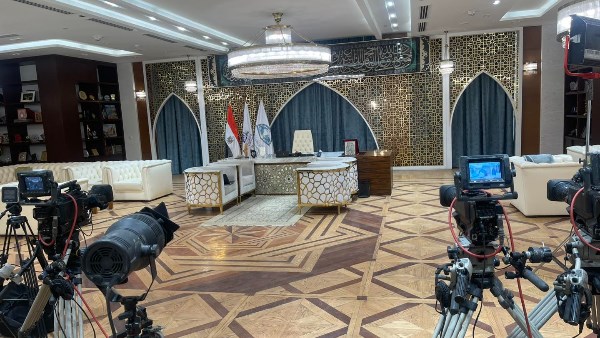 من داخل مكتب مفتي الجمهورية