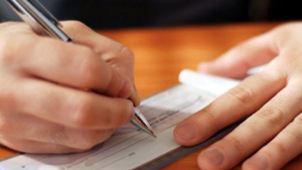  شيك غير قابل للصرف