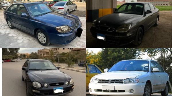 باقة سيارات مستعملة في السوق المحلي 