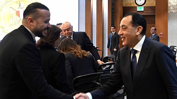 لقاء النائب محمد الجارحي مع رئيس الحكومة