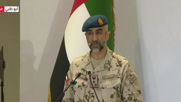 المتحدث باسم وزارة الدفاع الإماراتية