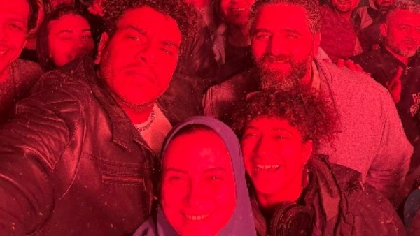 ريهام عبد الغفور تحتفل بانتهاء تصوير مسلسلها 