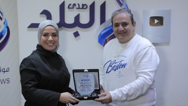 آية عبدالرحمن فى ضيافة صدى البلد 