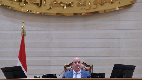 المستشار هشام بدوي رئيس مجلس النواب يستقبل وزير الخارجية