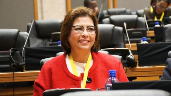 النائبة راندا مصطفى ، رئيس لجنة التضامن الاجتماعي بمجلس النواب