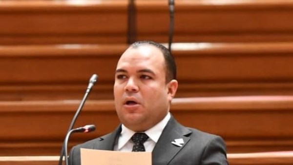 النائب أحمد عصام ، رئيس الهيئة البرلمانية لحزب المؤتمر بمجلس النواب