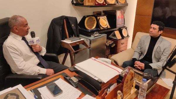 حوار معتز الخصوصي مع النائب اللواء أحمد العوضي ، وكيل أول مجلس الشيوخ والنائب الأول لرئيس حزب حماة الوطن