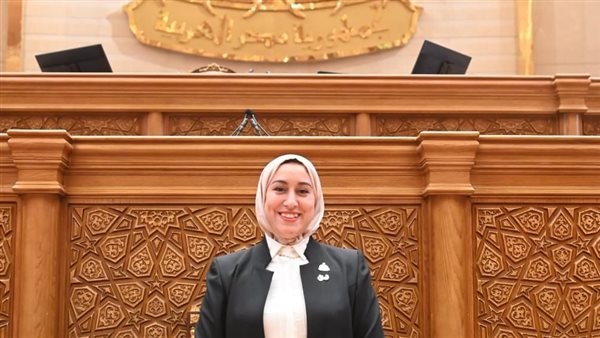 النائبة صافيناز طلعت، عضو مجلس النواب عن حزب العدل