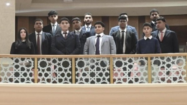 وفد طلابي يزور مقر مجلس النواب بالعاصمة الجديدة .. صور