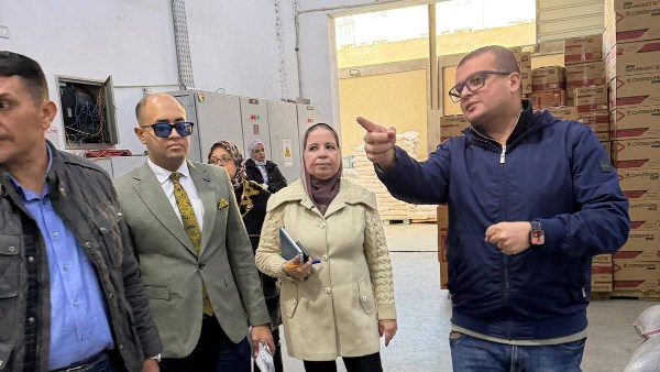 زيارة تفقدية لعدد من المصانع بالمجمعات الصناعية 