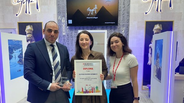 الجناح المصري المُشارك في المعرض السياحي الدولي بالتشيك