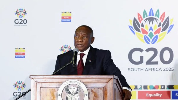  رئيس جنوب إفريقيا 