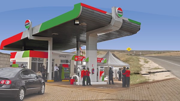 منافذ البترول في كينيا