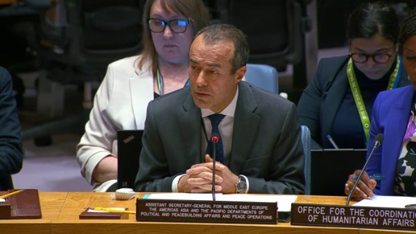 مساعد الامين العام للامم المتحدة ي