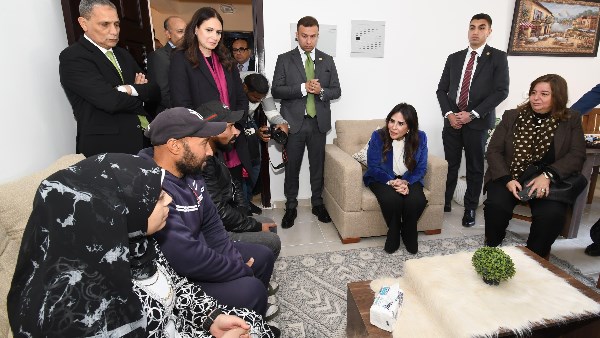 جانب من الزيارة 