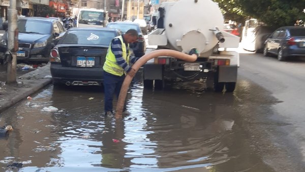 شفط مياه الأمطار 