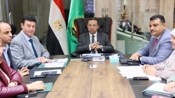 لقاء محافظ المنوفية 