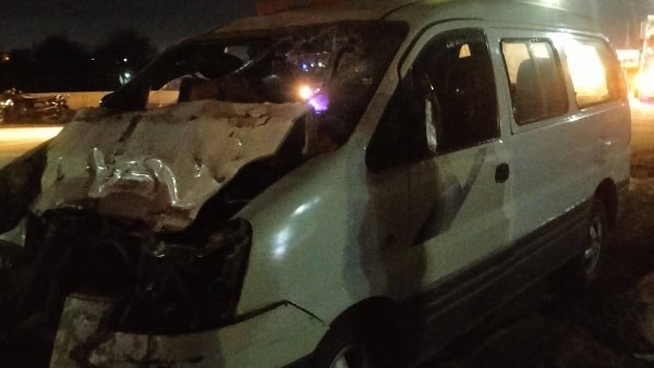 حادث تصادم في المنوفية 