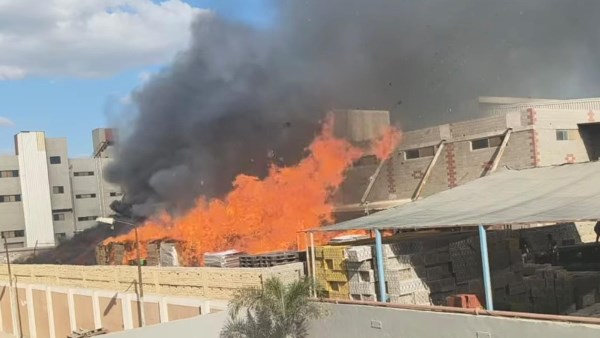 حريق السادات