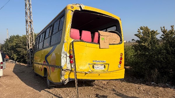 حادث تصادم في المنوفية 