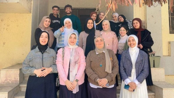 طلاب جامعة بني سويف 