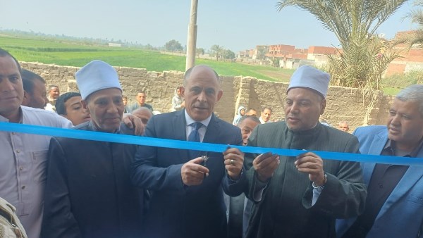 افتتاح مسجد ببني سويف