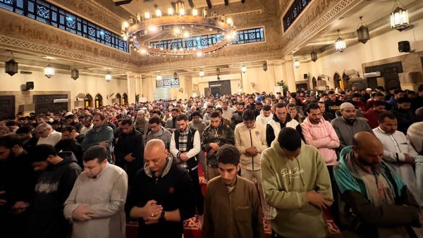 صلاة التراويح في بني سويف 