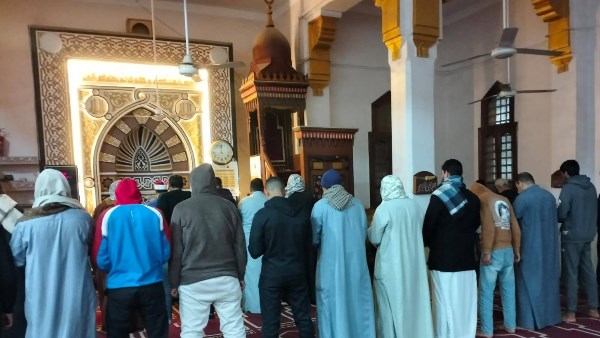 صلاة التروايح ببني سويف 