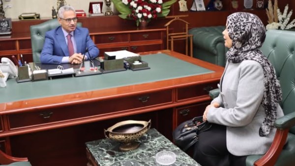 محافظ بني سويف ووكيل وزارة الاسكان 