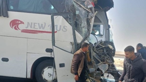 حادث تصادم بصحراوي بني مزار 