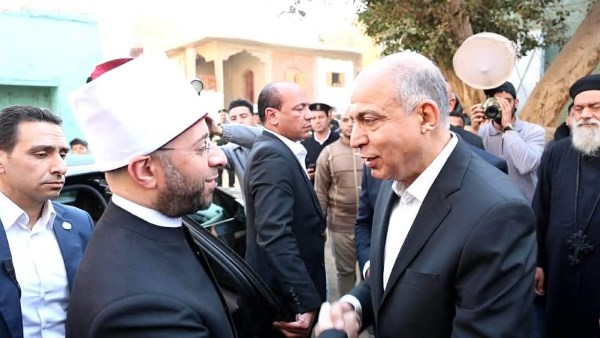 وزير الأوقاف خلال زيارته للمنيا 