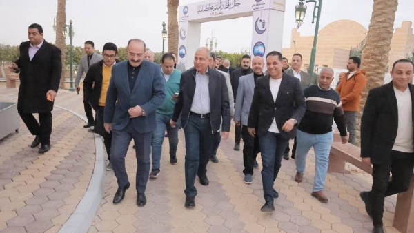 محافظ المنيا يشارك في حفل الافطار السنوي لحزب مستقبل وطن