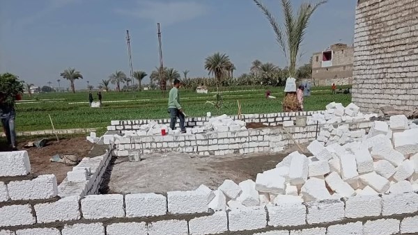 ازالة التعديات على الأراضي الزراعية 