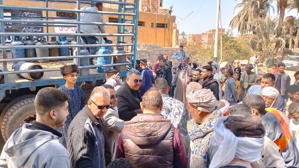 ضح أسطوانات بوتاجاز بمختلف مراكز أسيوط 